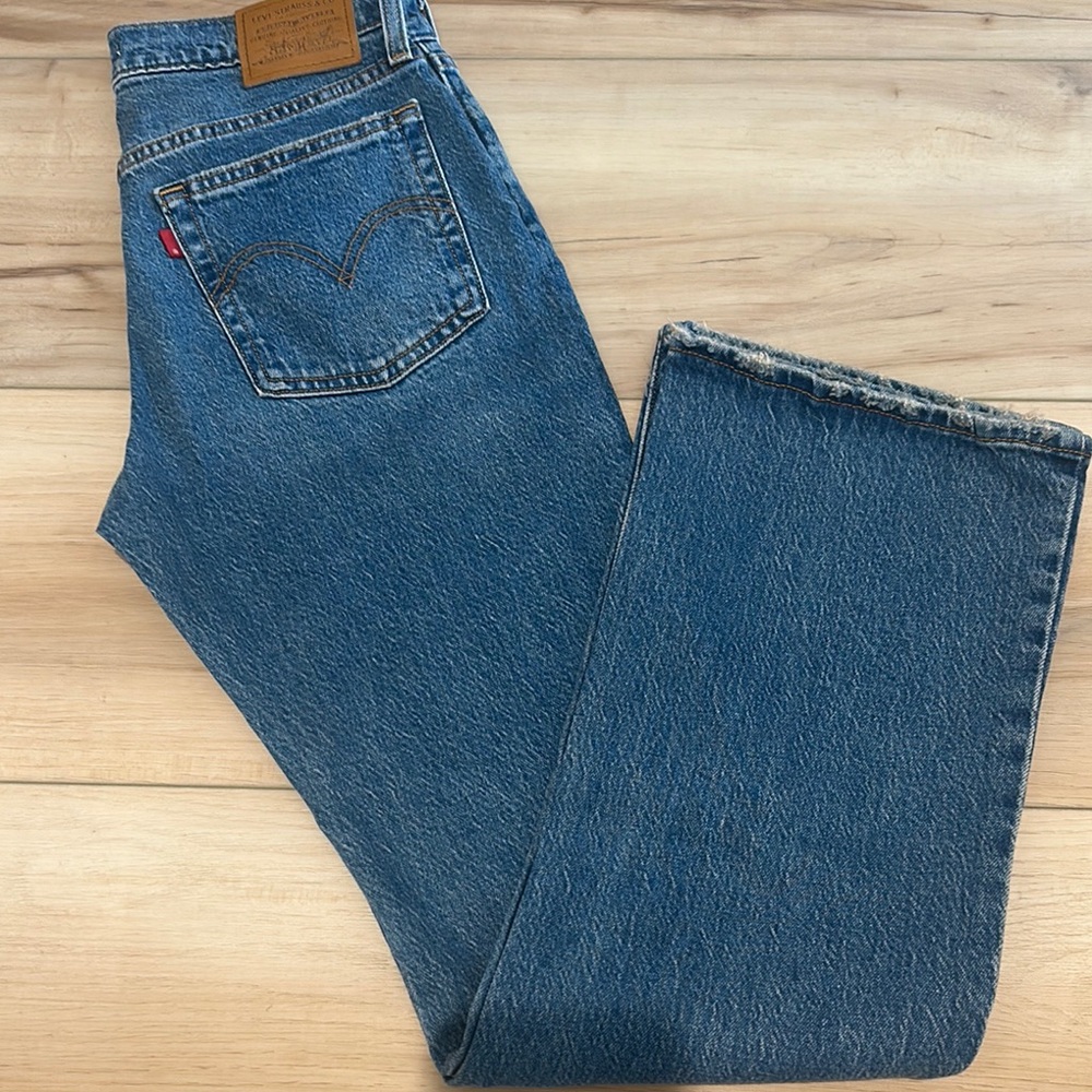 Levi's Blue Straight Jeans Classic Style
